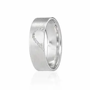 Aliança de Prata Anilha 6mm