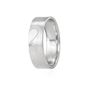 Aliança de Prata Anilha 6mm