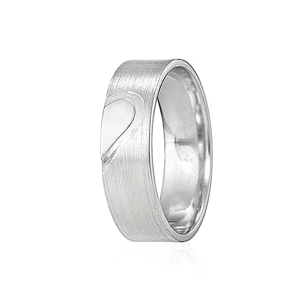 Aliança de Prata Anilha 6mm