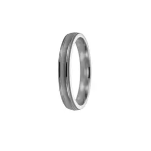 Aliança de Prata Amendoada 4mm