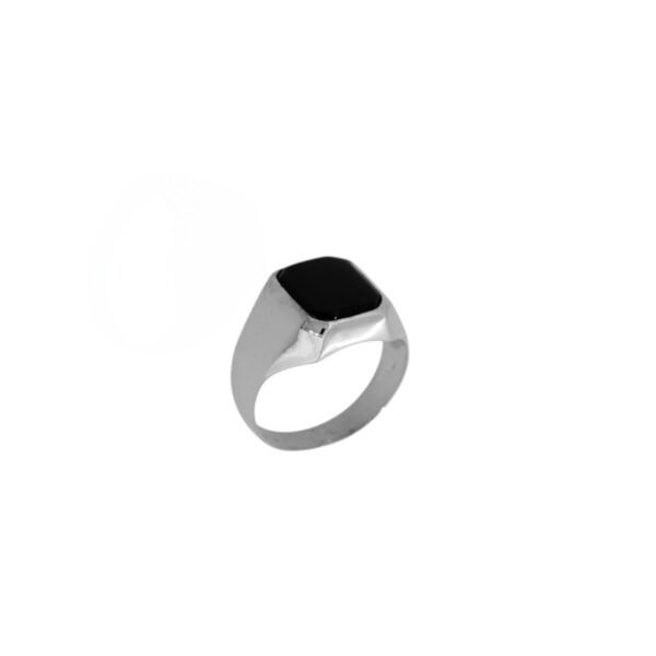 Anel Prata de mesa quadrado an10125