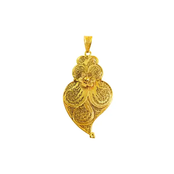 Berloque 19k Coração Viana 5004571