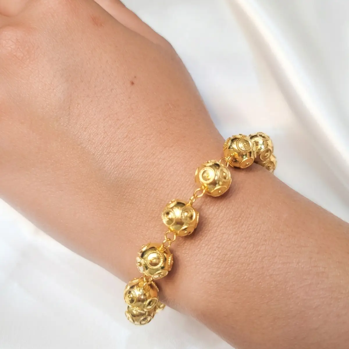 Pulseira de Prata Dourada 925 - Image 2