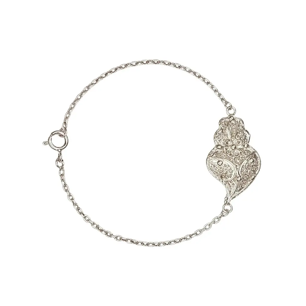 Pulseira de Prata Filigrana