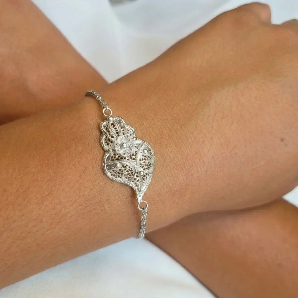 Pulseira de Prata Filigrana - Image 2