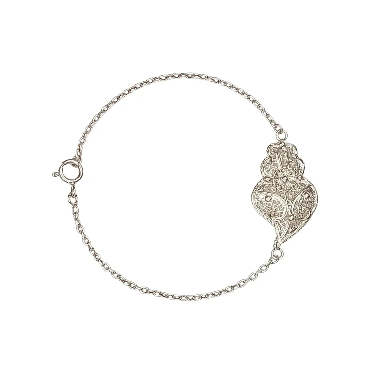 Pulseira de Prata Filigrana