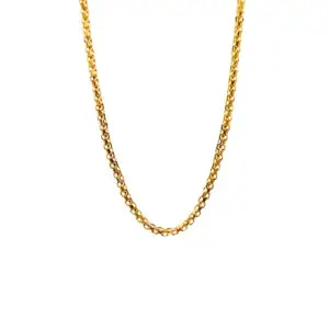 Fio Ouro 9K Malha Bismark